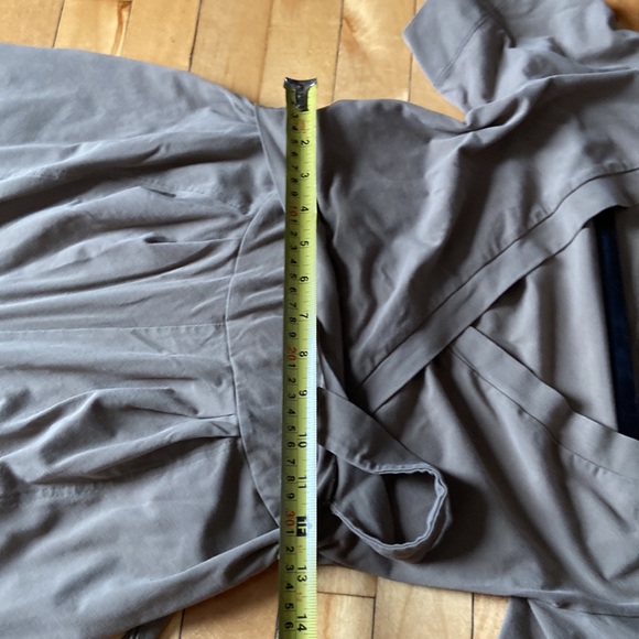 Boob Design Amelia faux wrap sage green cropped wide leg jumpsuit - Picture 14 of 16